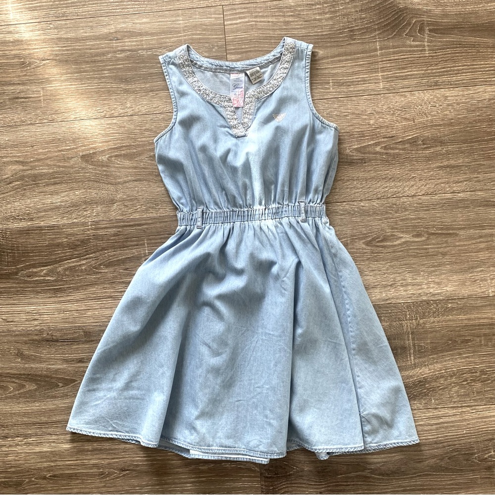 Guess Girls Denim Dress Size 12